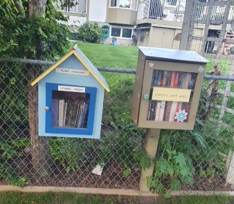 Library at door step